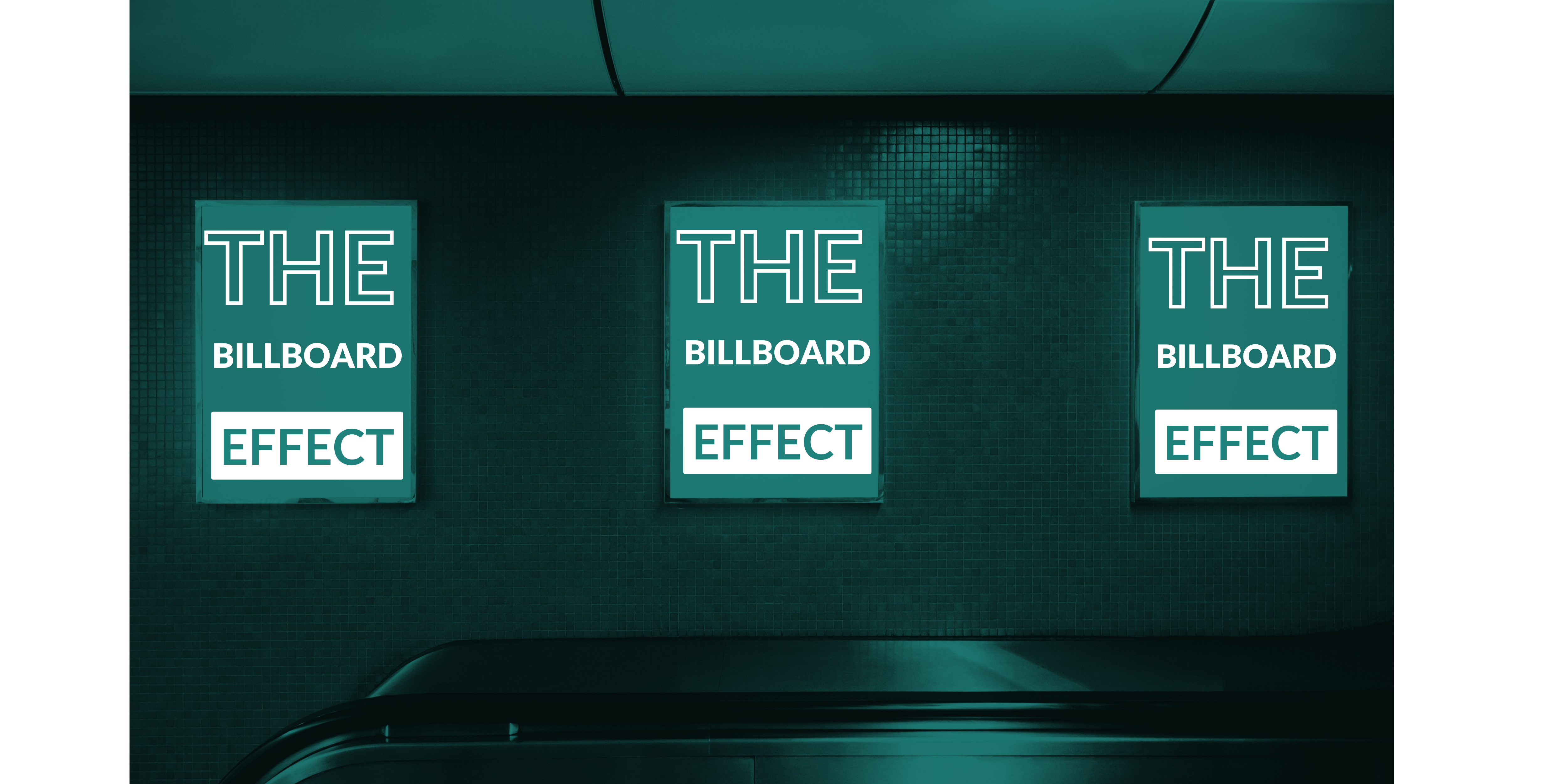 Green macro image titled “The Billboard Effect”